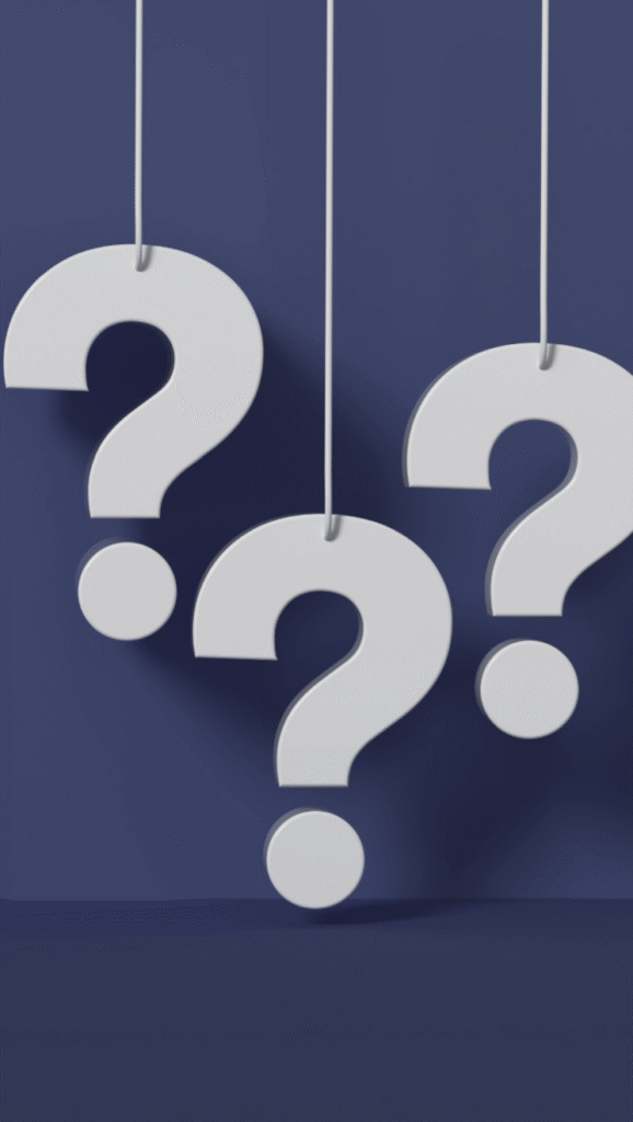 FAQ icon or image representing frequently asked questions, helpful guidance, and support resources for users and prospects.
