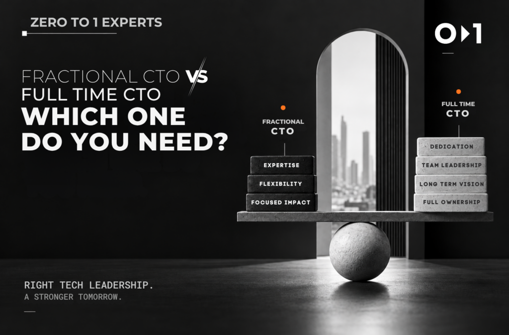 Fractional CTO vs Full Time CTO Which One Do You Need